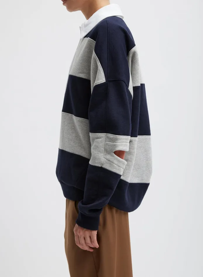 Knitwear and Sweatshirts Women Tibi Polo Collar Cocoon Sweatshirt