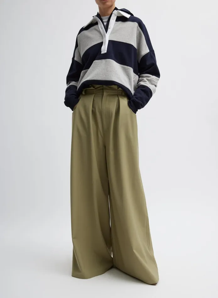 Knitwear and Sweatshirts Women Tibi Polo Collar Cocoon Sweatshirt