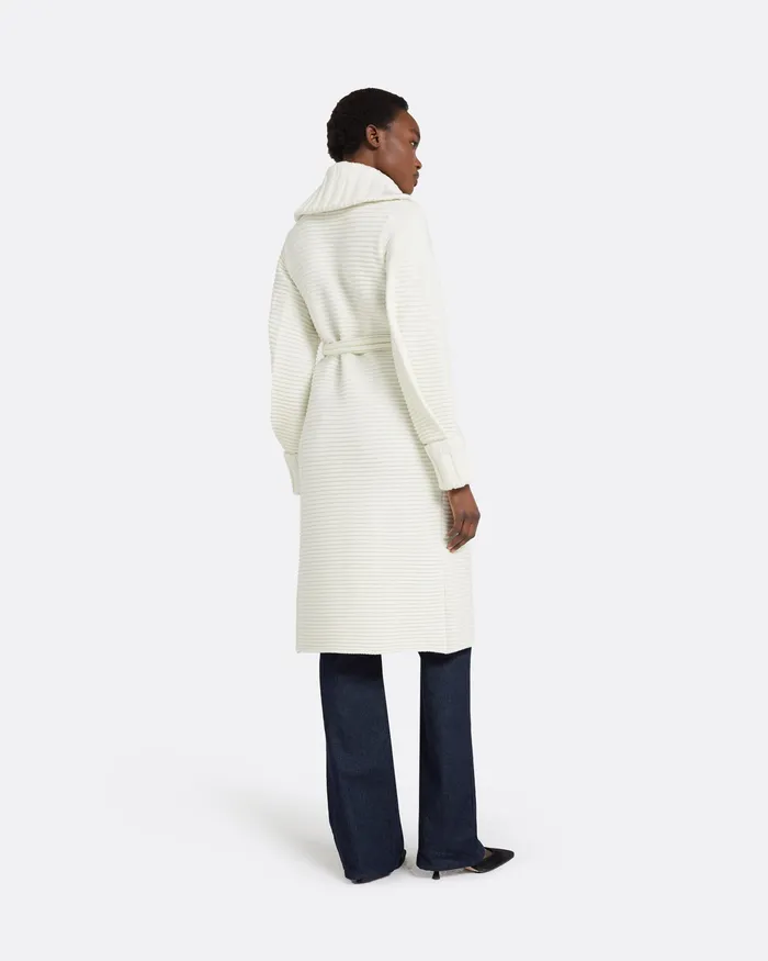 Knitwear Kez Ivory Knit Coat Ivory 8211 Safiyaa Women