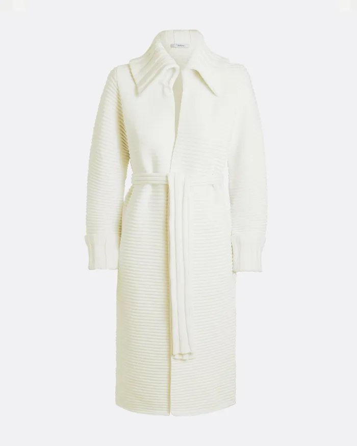 Knitwear Kez Ivory Knit Coat Ivory 8211 Safiyaa Women