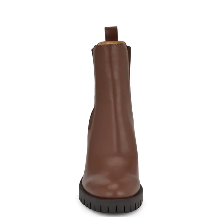 Kort Lugsole Booties Brown Women Nine West Boots and Booties