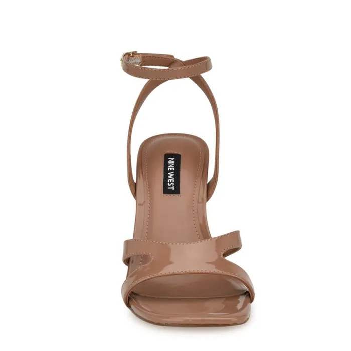 Kuane Ankle Strap Sandals Brown Women Nine West Sandals
