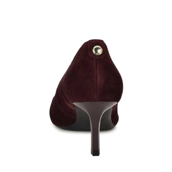Kuna 92159 Pointy Toe Pumps Dark Red Suede Women Nine West Heels Kuna 92159 Pointy Toe Pumps Dark Red Suede Women Nine West Heels