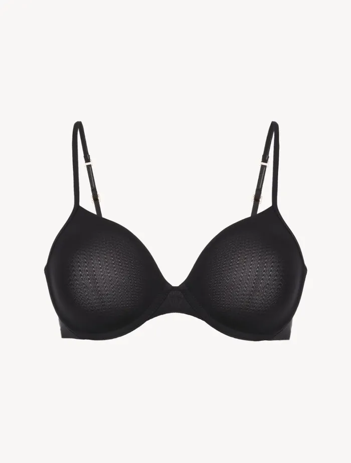 La Perla Black Underwired Nonpadded Bra Women Tshirt