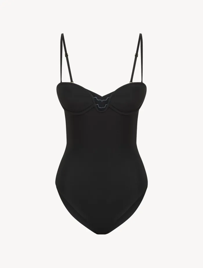 La Perla Black Underwired Padded Ubra Bodysuit Women Bodysuits and Bustiers