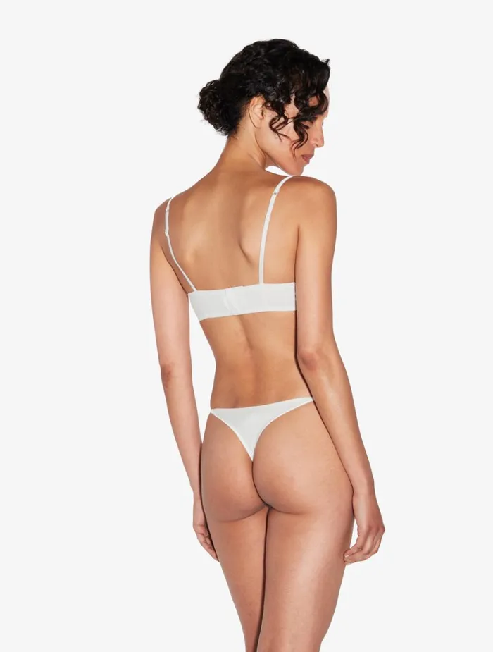 La Perla Bralette In Lys With Embroidered Tulle Women Bandeau