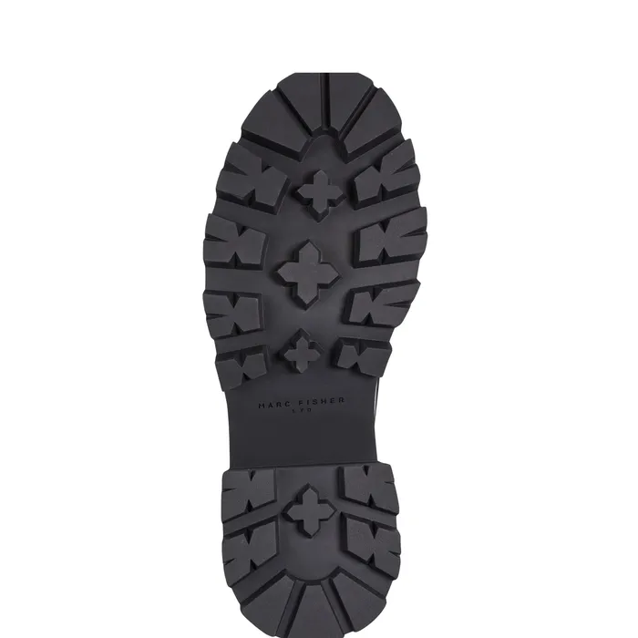 Latika Lug Sole Loafer Black and White Women Loafers and Flats Marc Fisher