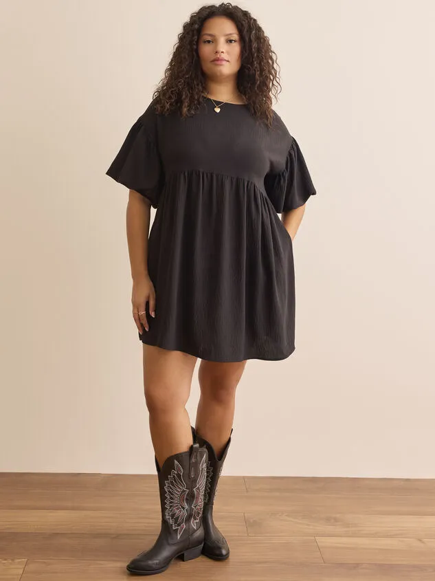 Leah Puff Sleeve Mini Dress Black Women Altar039d State Dresses Leah Puff Sleeve Mini Dress Black Women Altar039d State Dresses