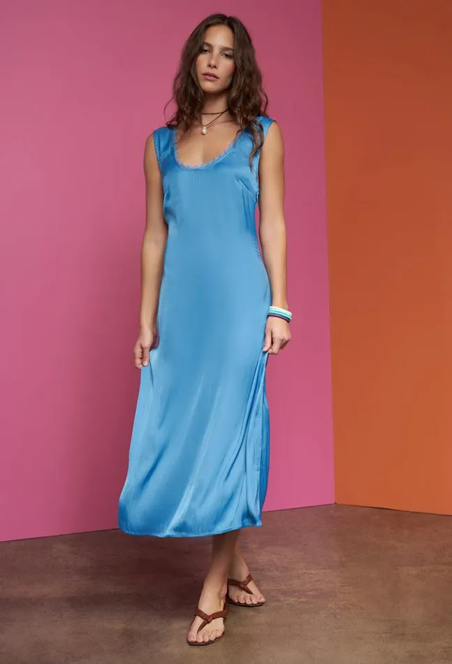 Leticia Dress Acqua Women Ciao Lucia Evening Dresses