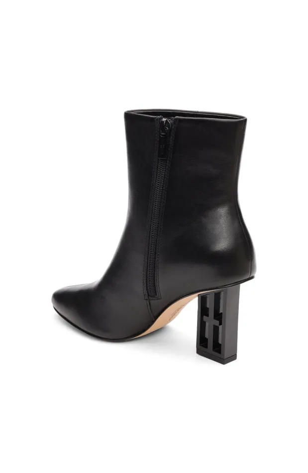 Liverpool Los Angeles Boots CLAREMONT ICON HEEL SIDE ZIP BOOTIE Black 8211 Womens