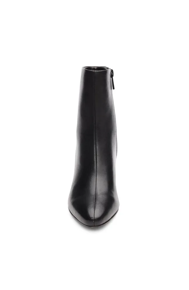 Liverpool Los Angeles Boots CLAREMONT ICON HEEL SIDE ZIP BOOTIE Black 8211 Womens