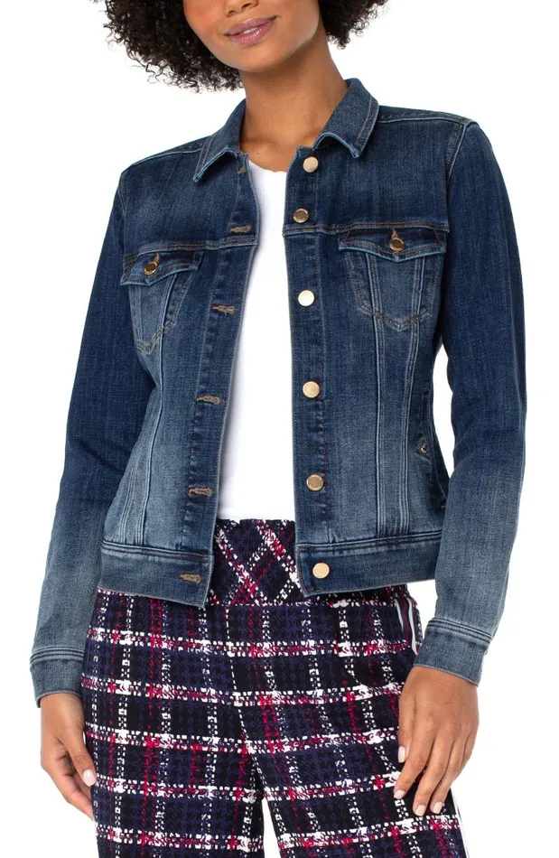 Liverpool Los Angeles Jackets CLASSIC JEAN JACKET Glenrock 8211 Womens