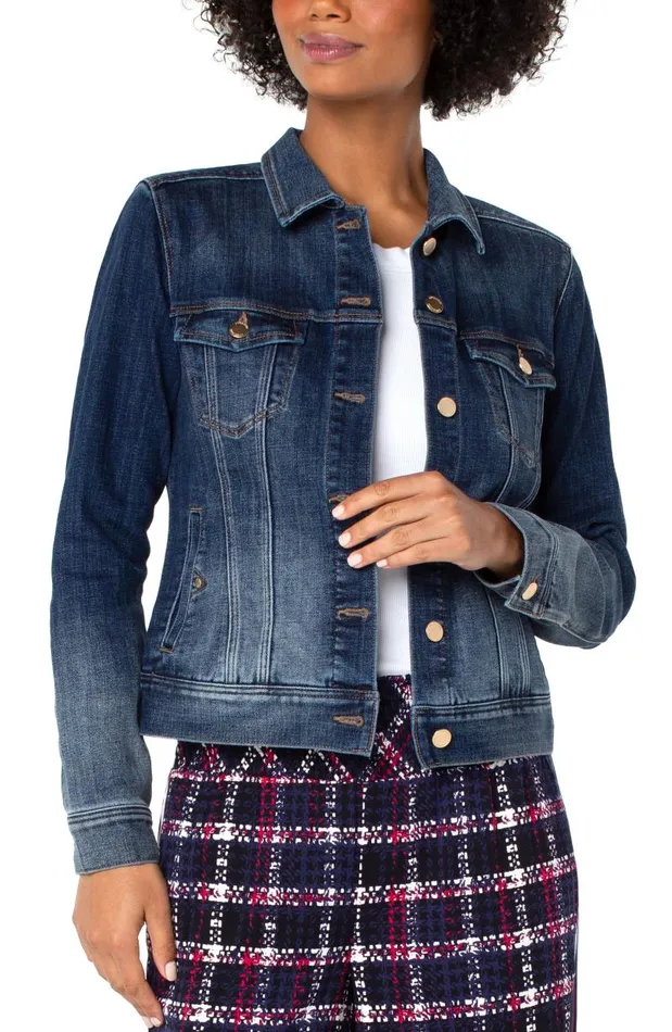 Liverpool Los Angeles Jackets CLASSIC JEAN JACKET Glenrock 8211 Womens