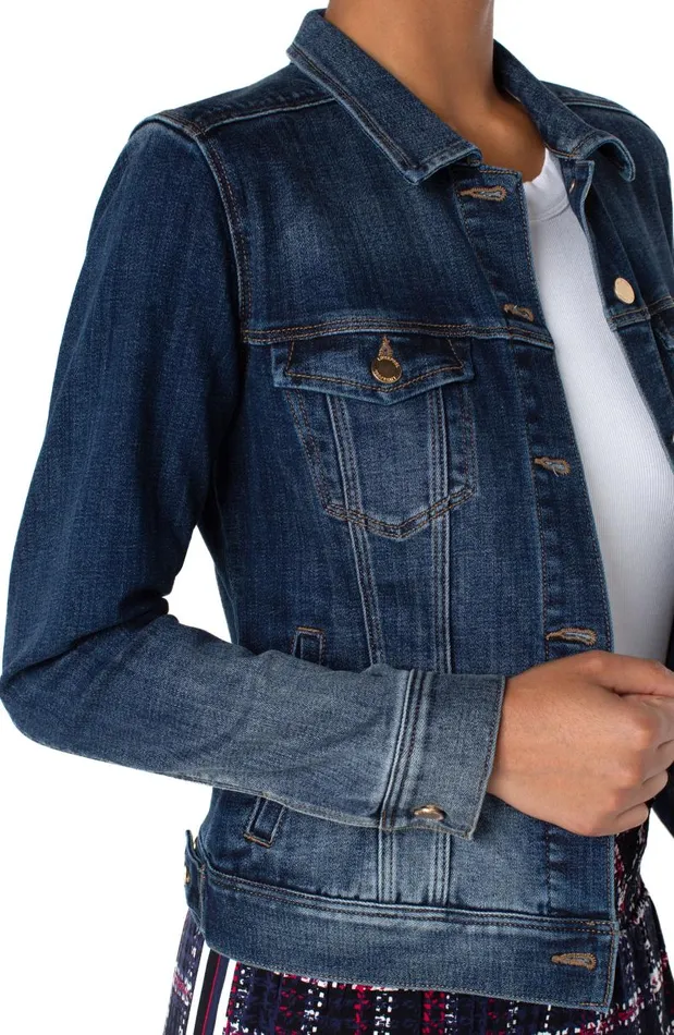Liverpool Los Angeles Jackets CLASSIC JEAN JACKET Glenrock 8211 Womens