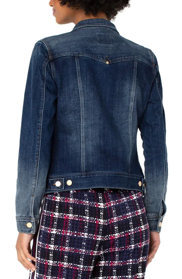 Liverpool Los Angeles Jackets CLASSIC JEAN JACKET Glenrock 8211 Womens