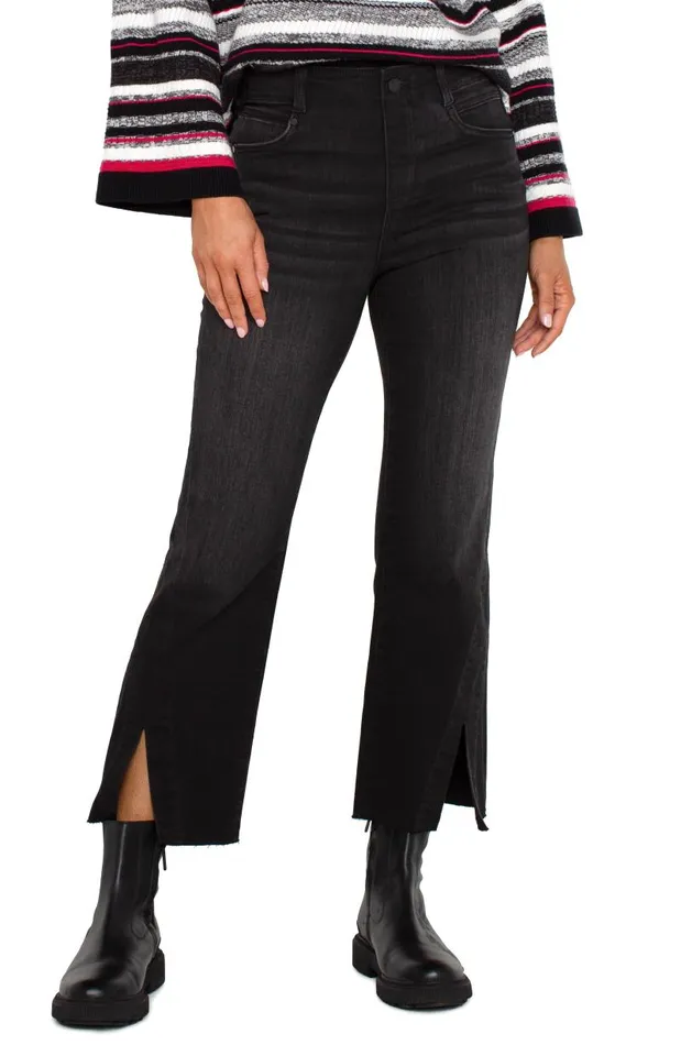 Liverpool Los Angeles Jeans GIA GLIDER CROP FLARE TWISTED SEAM Lost Creek 8211 Womens