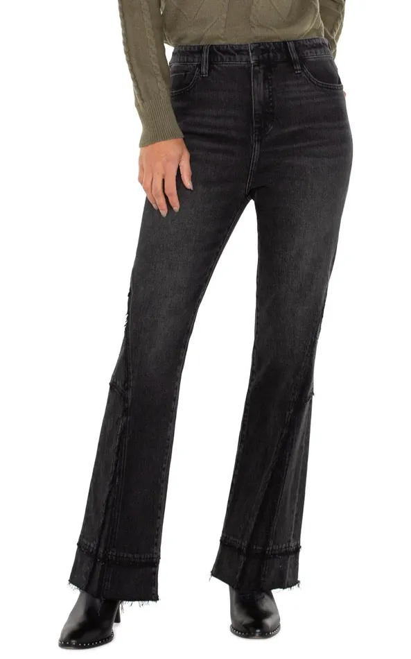 Liverpool Los Angeles Jeans HANNAH FLARE WITH CRAFTY SEAMING Mooreland 8211 Womens