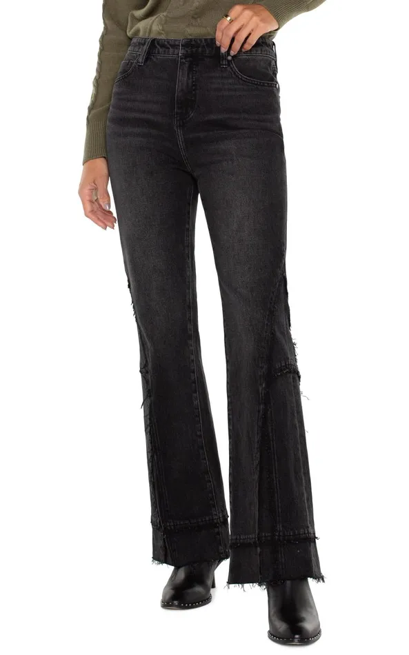 Liverpool Los Angeles Jeans HANNAH FLARE WITH CRAFTY SEAMING Mooreland 8211 Womens