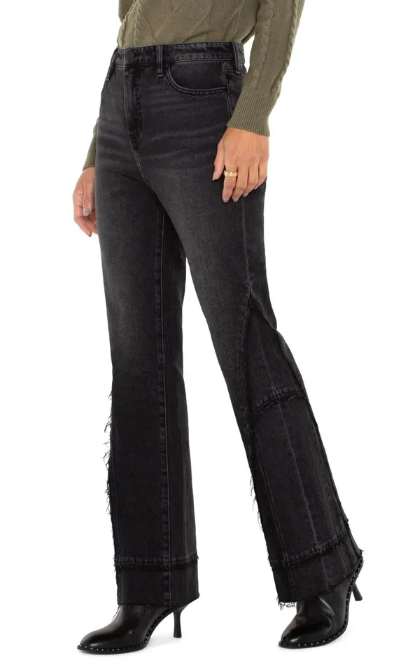 Liverpool Los Angeles Jeans HANNAH FLARE WITH CRAFTY SEAMING Mooreland 8211 Womens