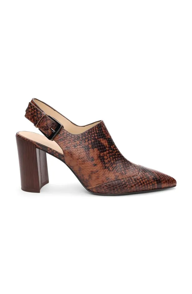 Liverpool Los Angeles Mules BARSTOW SLING BACK MULE Deep Honey 8211 Womens