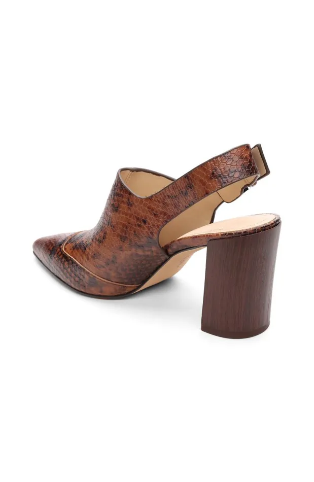 Liverpool Los Angeles Mules BARSTOW SLING BACK MULE Deep Honey 8211 Womens
