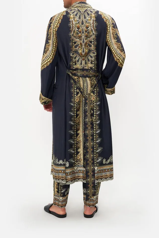 LONG LINE ROBE ITS ALL OVER TORERO Its All Over Torero Mens Camilla Robes
