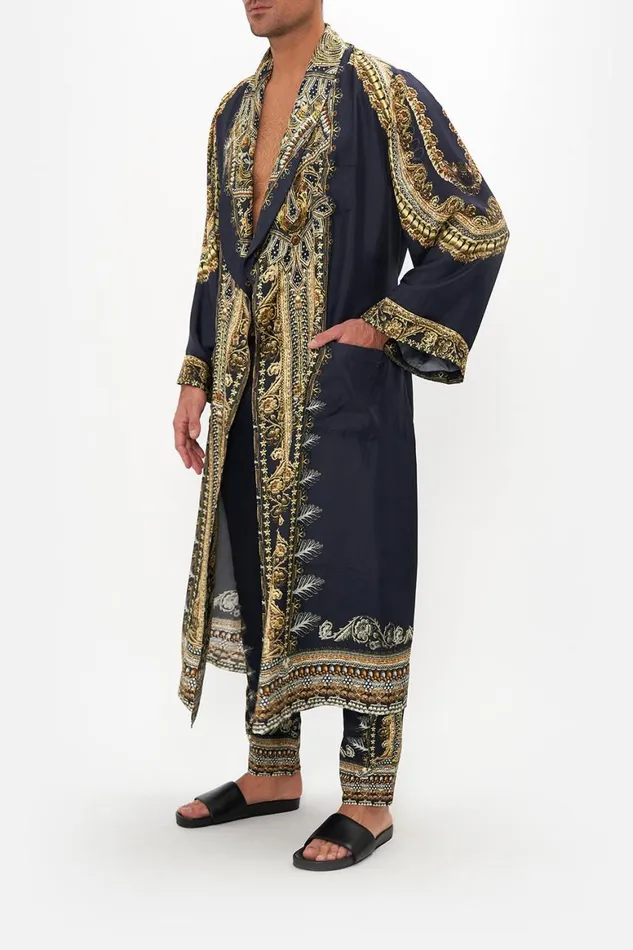 LONG LINE ROBE ITS ALL OVER TORERO Its All Over Torero Mens Camilla Robes