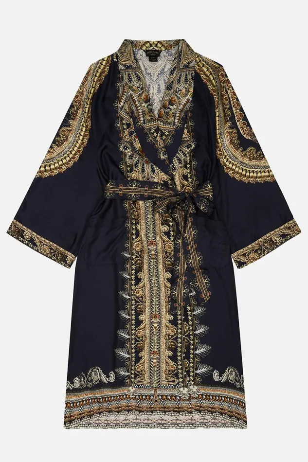LONG LINE ROBE ITS ALL OVER TORERO Its All Over Torero Mens Camilla Robes