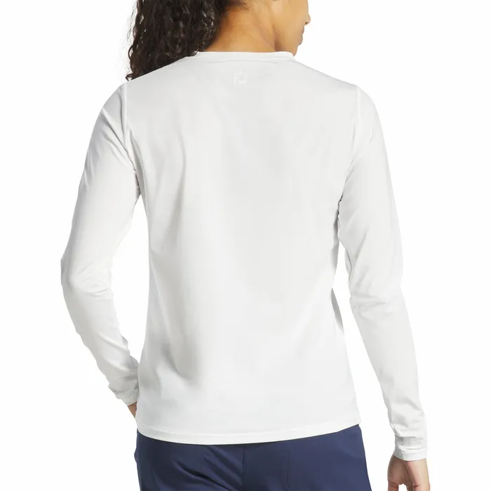 Long Sleeve Sun Protection Crew Neck Women Women Shirts FootJoy