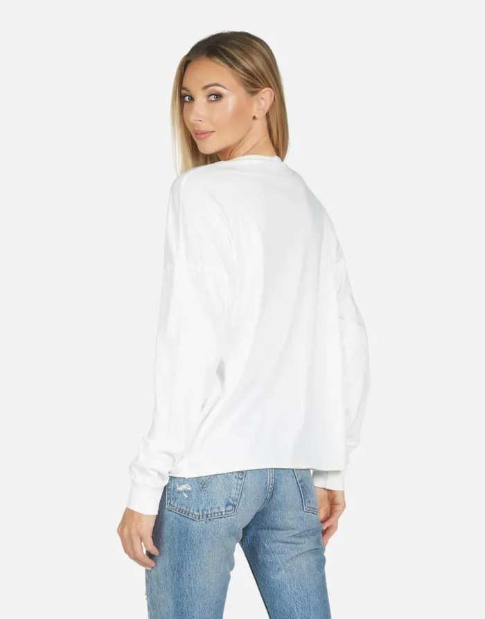 Luella Watercolor Eye Milk Women Lauren Moshi Long Sleeve