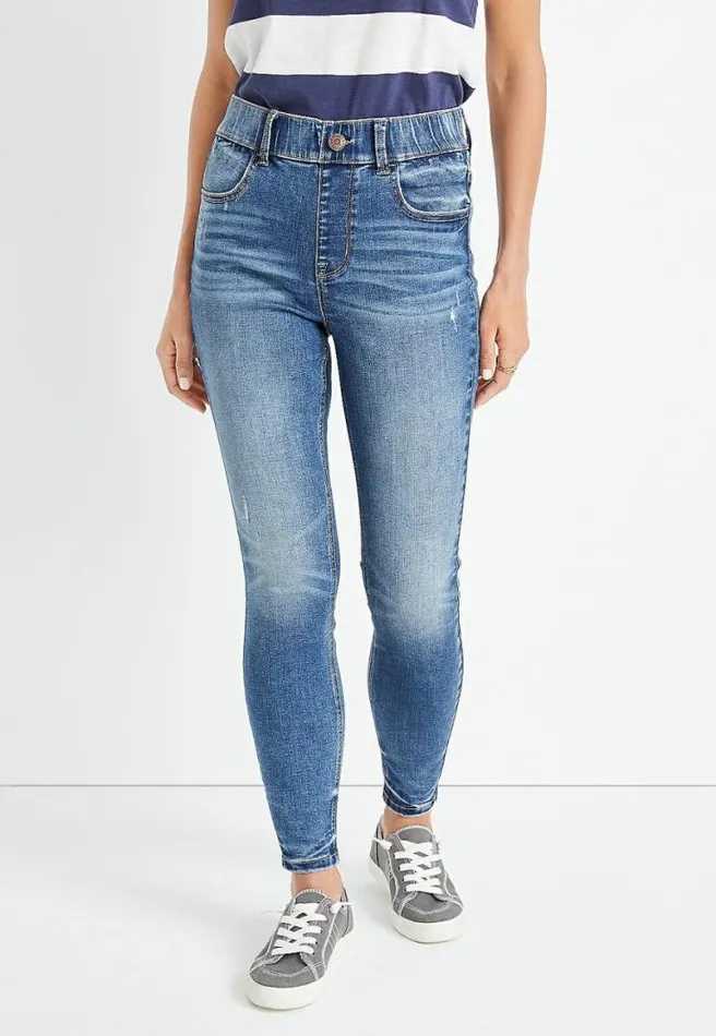 M Jeans By Maurices Cool Comfort Pull On Super High Rise Jegging Women Maurices Jeans