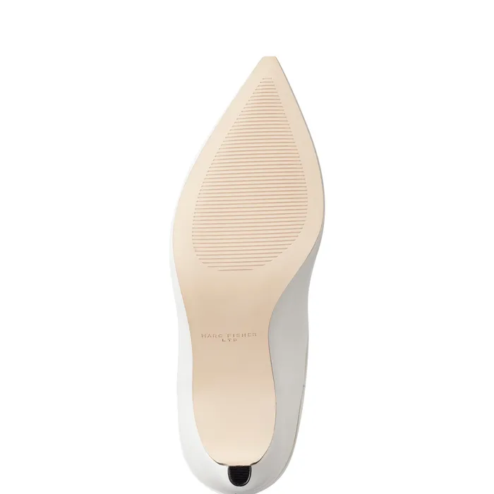 Marc Fisher Boots Women Gentle Dress Boot Ivory Leather