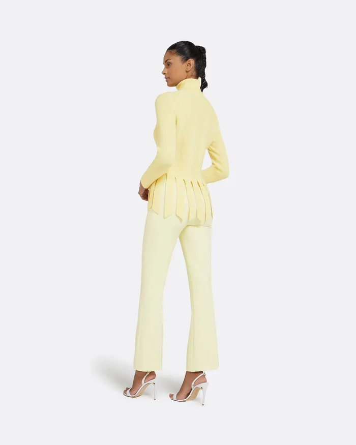 Mari Buttermilk Trousers Buttermilk Trousers Safiyaa Women
