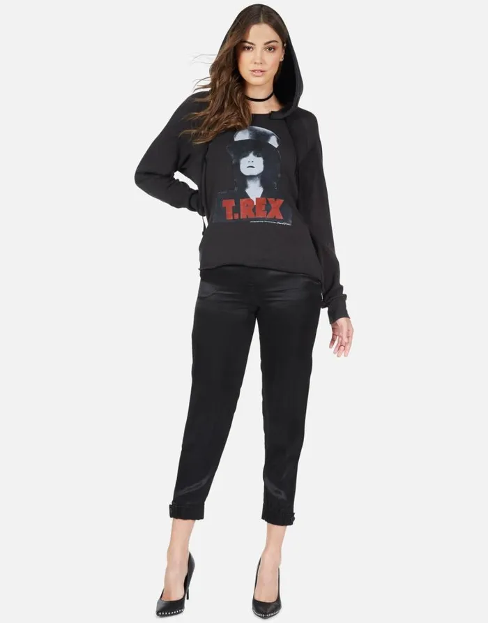 Marisa TRex The Slider Onyx Women Lauren Moshi Hoodies