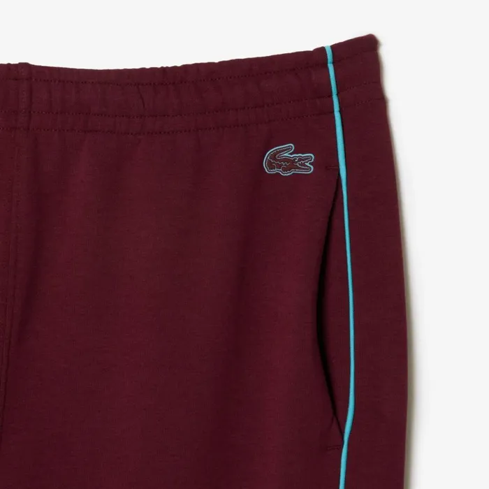 Matching Sets Men Lacoste Men039s Embroidered Regular Fit Sweatpants Bordeaux Blue Ris