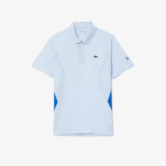 Matching Sets Men Lacoste Men039s Lacoste Tennis X Novak Djokovic UltraDry Polo Phoenix Blue J2g