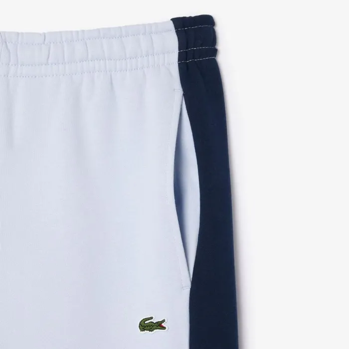 Matching Sets Men Lacoste Men039s Regular Fit Colorblock Joggers Light Blue Navy Blue White Ihi