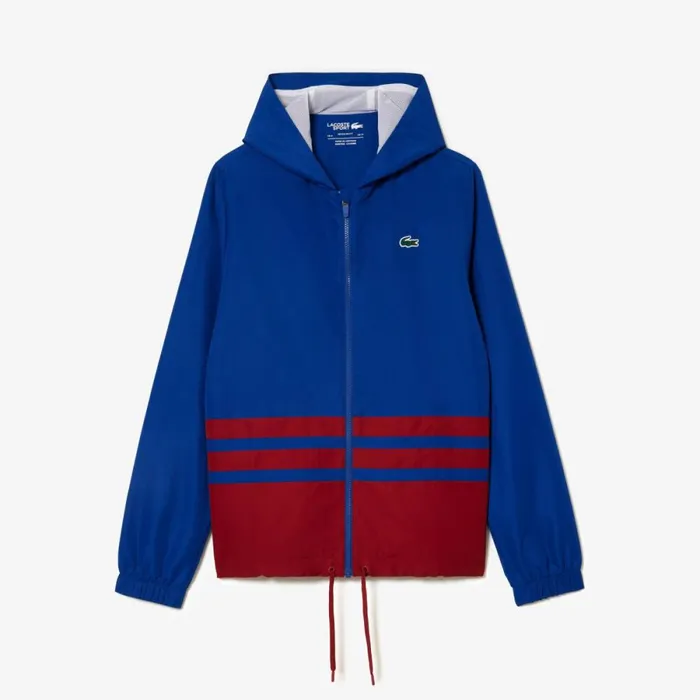 Matching Sets Men Lacoste Men039s Tennis Colorblock Sweatsuit Navy Blue Bordeaux White Isg