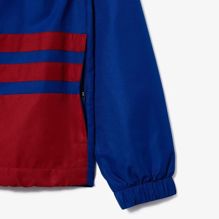 Matching Sets Men Lacoste Men039s Tennis Colorblock Sweatsuit Navy Blue Bordeaux White Isg