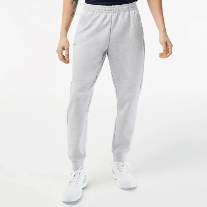 Matching Sets Men Lacoste Mens Mesh Panels Sweatpants Grey Chine Light Grey 9ya