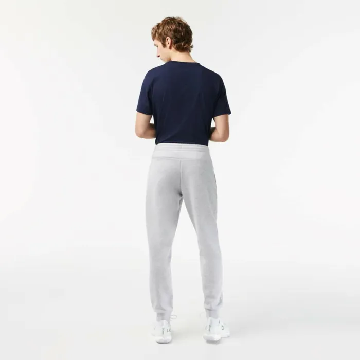 Matching Sets Men Lacoste Mens Mesh Panels Sweatpants Grey Chine Light Grey 9ya