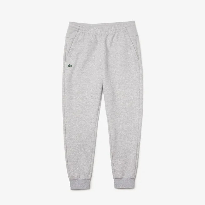 Matching Sets Men Lacoste Mens Mesh Panels Sweatpants Grey Chine Light Grey 9ya