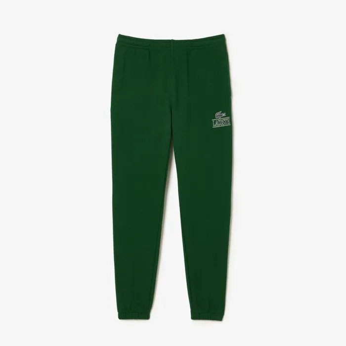 Matching Sets MenWomen Lacoste Unisex Signature Print Sweatpants Pine Green 132
