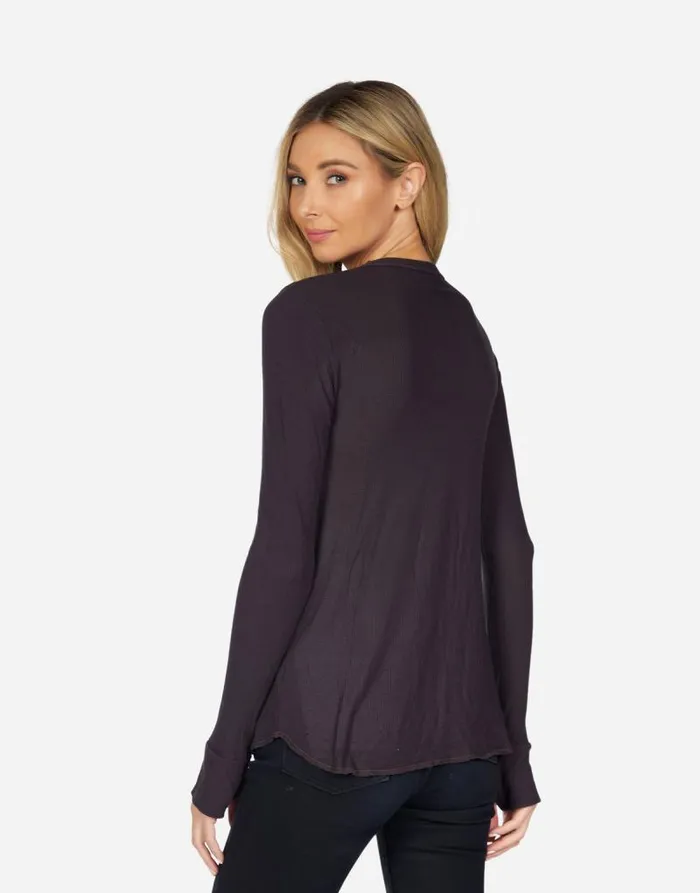 McKinley Crystal Bowie Space Black Women Lauren Moshi Long Sleeve