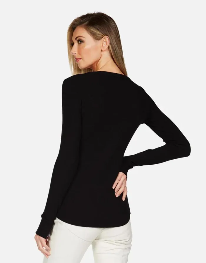McKinley X Lucky Clover Black Women Lauren Moshi Long Sleeve
