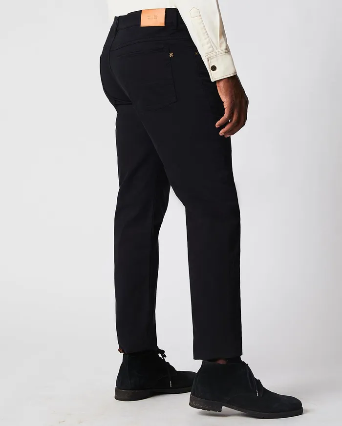 Men 5 Pocket Pant Black Billy Reid Bottoms