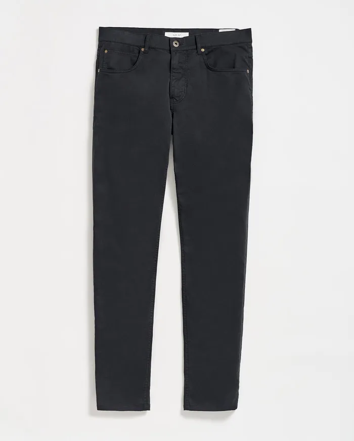 Men 5 Pocket Pant Black Billy Reid Bottoms
