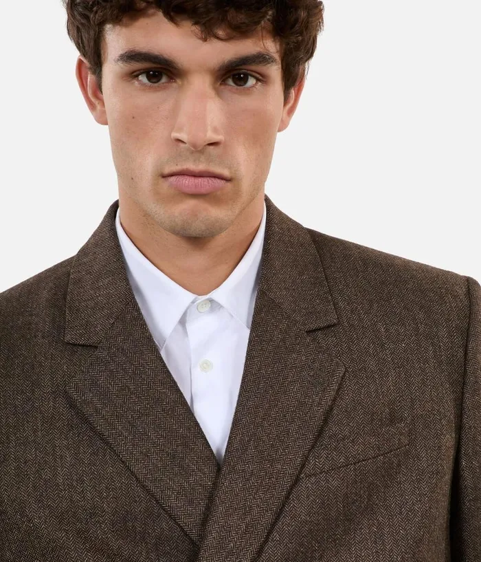 Men Blazers and Suits THE KOOPLES Brown Wool Suit Jacket Men Blazers and Suits THE KOOPLES Brown Wool Suit Jacket