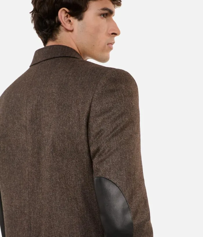 Men Blazers and Suits THE KOOPLES Brown Wool Suit Jacket Men Blazers and Suits THE KOOPLES Brown Wool Suit Jacket