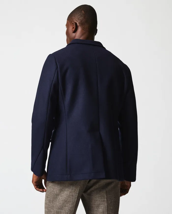 Men Bond Peacoat Navy Billy Reid Jackets and Outerwear